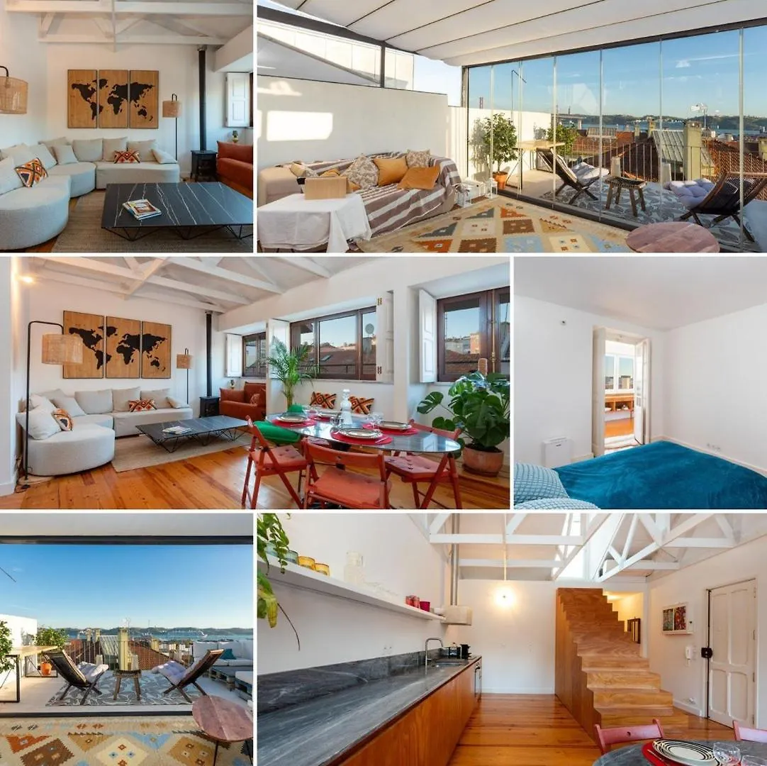 Apartment Luxurious Loft : Bridge-View Rooftop | By Airnest Lisbon